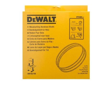 DEWALT BRZESZCZOT PIŁ TAŚMOW.2095x10x0.6 mm DO DW738/DW739 ...