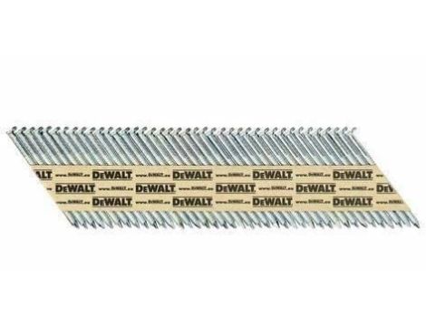 DEWALT GWOŹDZIE 34° 3,1x90mm /2200szt. PIERŚCIENIOWE GALW.