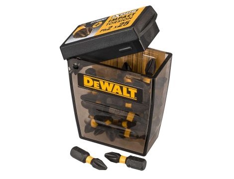 DEWALT KOŃCÓWKA PZ2x25/25szt.