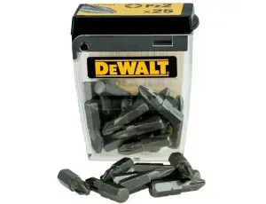 DEWALT KOŃCÓWKA PZ2x25/25szt.