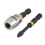 DEWALT KOŃCÓWKA UDAR. PH2x50 /2szt. + UCHWYT MAGNETYCZNY EXTREME IMPACT TORSION - 3