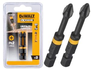 DEWALT KOŃCÓWKA UDAR. PH2x50 /2szt. EXTREME IMPACT TORSION