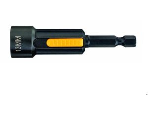DEWALT KOŃCÓWKA Z NASADKĄ 13mm EXTREME IMPACT SAMOCZYSZCZĄCA