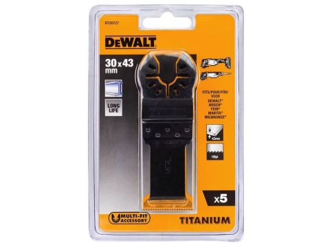 DEWALT MT BRZESZCZOT 30x43mm Z TYTAN. /5szt. METAL