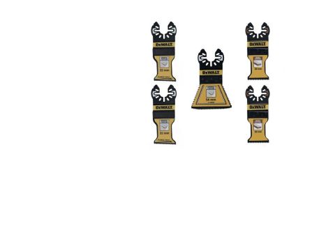 DEWALT MT ZESTAW BRZESZCZOTÓW 5CZ.