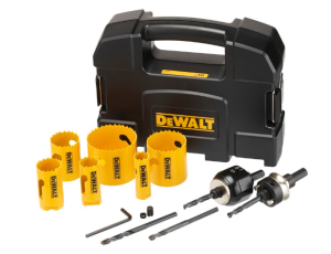 DEWALT OTWORNICA ZESTAW 10cz. BIMETAL 20, 25, 32, 38, 51, 64mm EXTREME