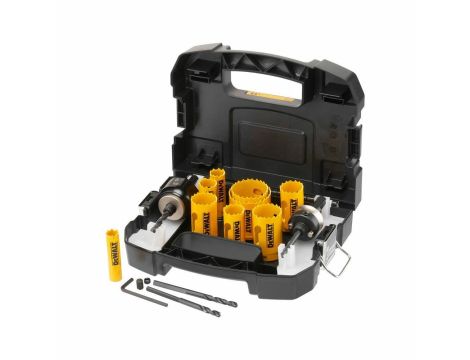 DEWALT OTWORNICA ZESTAW 11cz. BIMETAL DLA ELEKTRYKA