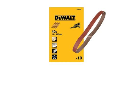 DEWALT PASY BEZK.  13x457mm  P 40  /10szt. DO DCM200