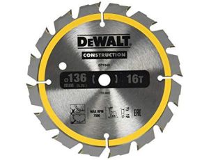 DEWALT PIŁA TARCZ.136x10mmx24z