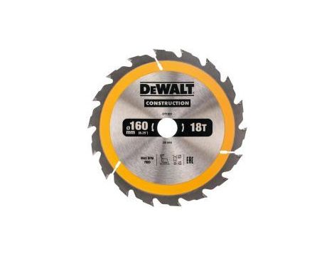 DEWALT PIŁA TARCZ.160x20mmx30z