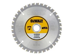 DEWALT PIŁA TARCZ.165x20mmx36z ALUMINIUM