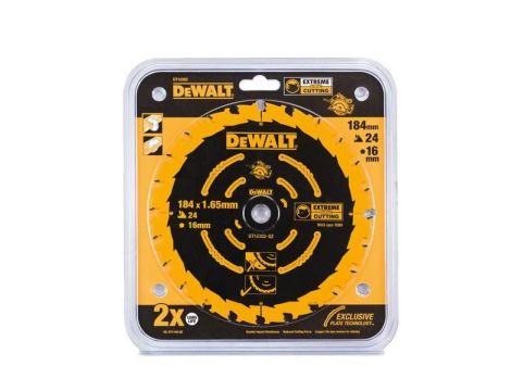 DEWALT PIŁA TARCZ.184x16mmx24z DO ZAGŁĘBIARKI