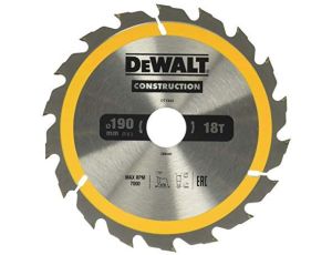 DEWALT PIŁA TARCZ.190x30mmx18z