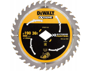DEWALT PIŁA TARCZ.190x36z OTW. ROMB DO DCS577