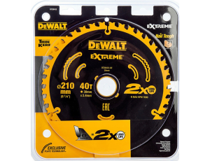 DEWALT PIŁA TARCZ.210x30mmx40z