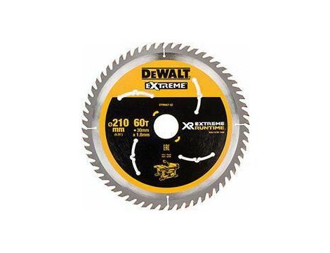 DEWALT PIŁA TARCZ.210x30mmx60z