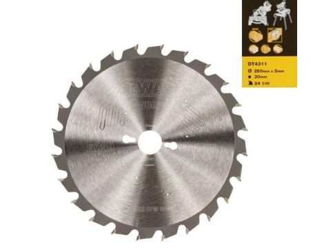 DEWALT PIŁA TARCZ.250x30mmx24z