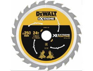 DEWALT PIŁA TARCZ.250x30mmx60z