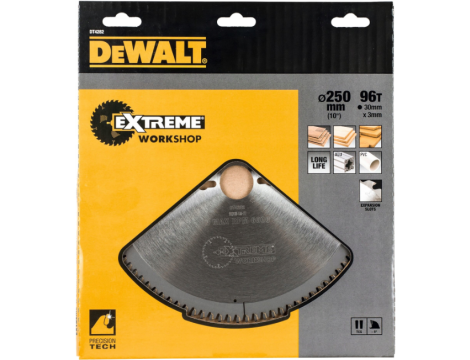 DEWALT PIŁA TARCZ.250x30mmx96z