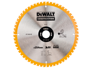 DEWALT PIŁA TARCZ.254x30mmx60z