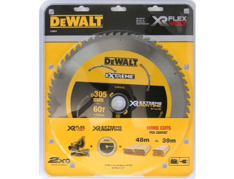 DEWALT PIŁA TARCZ.305x30mmx60z EXTREME RUNTIME