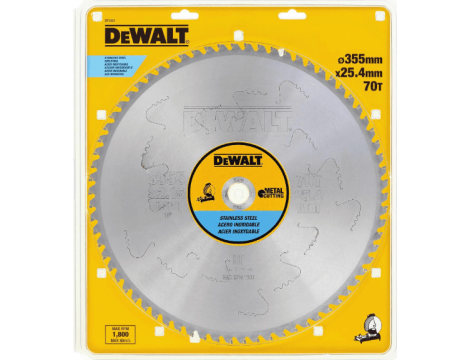 DEWALT PIŁA TARCZ.355x25,4mmx70z