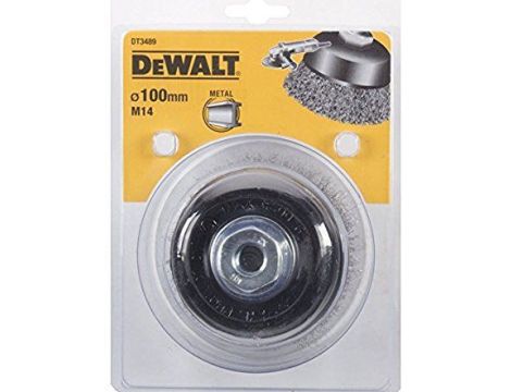 DEWALT SZCZOTKA DRUC. GARNKOWA 100mm M14 DRUT FALISTY ...