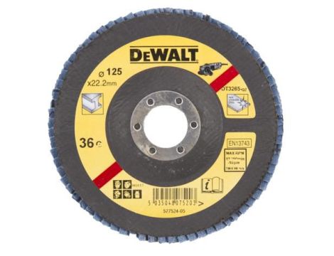 DEWALT ŚCIERNICA LIST. 125 P 36 WYGIĘTA TYP 29 ...