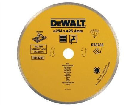 DEWALT TARCZA DIAM.PEŁ. 250x1,6x25,4mm CERAMIKA