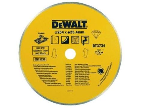 DEWALT TARCZA DIAM.PEŁ. 250x1,6x25,4mm KAMIEŃ, GRANIT