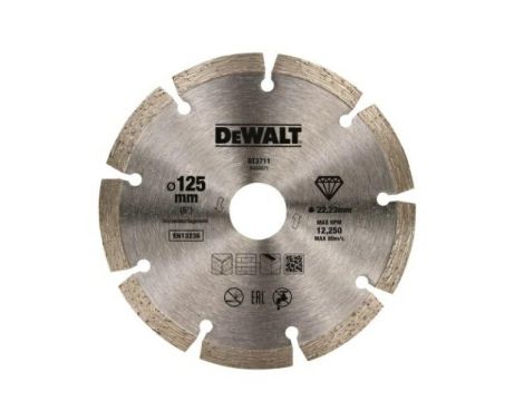 DEWALT TARCZA DIAM.SEG. 125x1,7x22,2mm