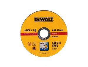DEWALT TARCZA METAL 125x1,0mm /10szt. METALOWE PUDEŁKO