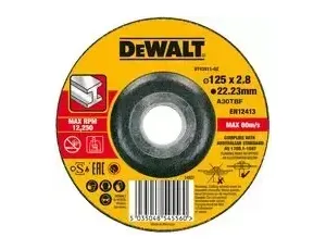 DEWALT TARCZA METAL 125x3,0mm ...