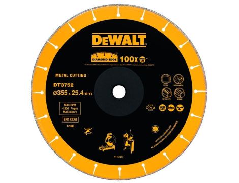 DEWALT TARCZA METAL 355x25,4 DIAMENTOWA - 2