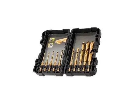 DEWALT WIERTŁO METAL HSS-TIN KPL. 10cz. HEX EXTREME IMPACT 3-12mm