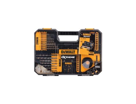 DEWALT ZESTAW AKCESORIÓW 100cz.