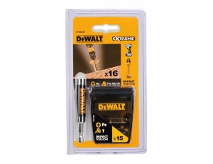 DEWALT ZESTAW KOŃCÓWEK  16cz. TORSION
