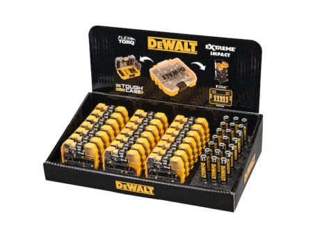 DEWALT ZESTAW KOŃCÓWEK  PZ2(25szt) x21op. + 21x UCHWYT MAGNETYCZNY +EKSPOZYTOR ...