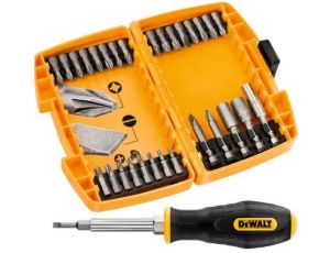 DEWALT ZESTAW KOŃCÓWEK +WKRĘTAK 30cz. ...