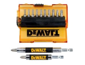 DEWALT ZESTAW KOŃCÓWEK 14cz. WKRĘT+UCHWYTY