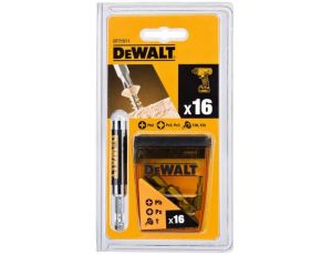 DEWALT ZESTAW KOŃCÓWEK+UCHWYT 16CZ. .