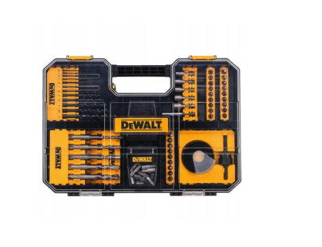DEWALT ZESTAW WIERTEŁ I  BITÓW 102cz. DO SZUFLAD TSTAK