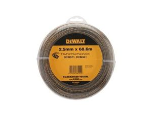 DEWALT ŻYŁKA DO KOSY 2,5mm 68,8m