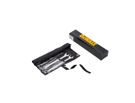 DEWALT KLUCZ PŁASKO-OCZKOWY KPL. 10el.