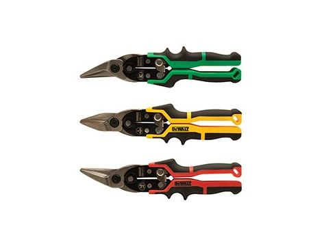 DEWALT NOŻYCE DO BLACHY ERGO KPL. 3cz.