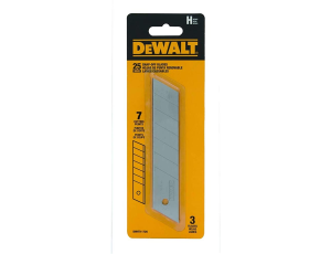 DEWALT OSTRZA 25mm HARTOWANE  3szt.