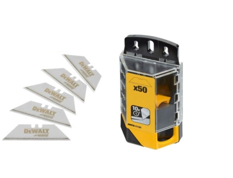 DEWALT OSTRZA TRAP. 50szt. CARBIDE