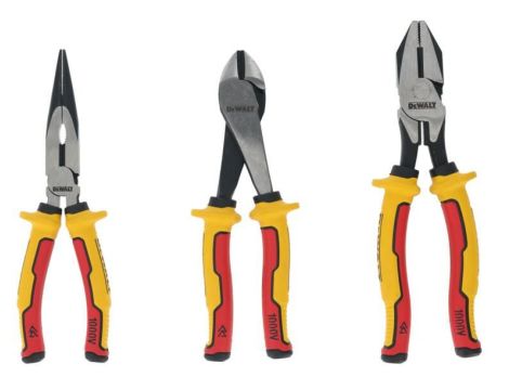 DEWALT SZCZYPCE KPL. 3szt. VDE