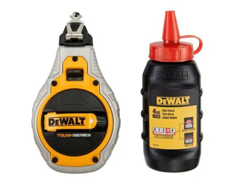 DEWALT SZNUR TRASERSKI 6:1 30m +KREDA CZERWONA