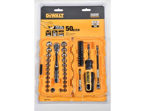 DEWALT ZESTAW KLUCZY  50el. 1/4